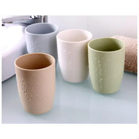 1pc Simple Mouthwash Cups, Plastic Toothbrush Cup