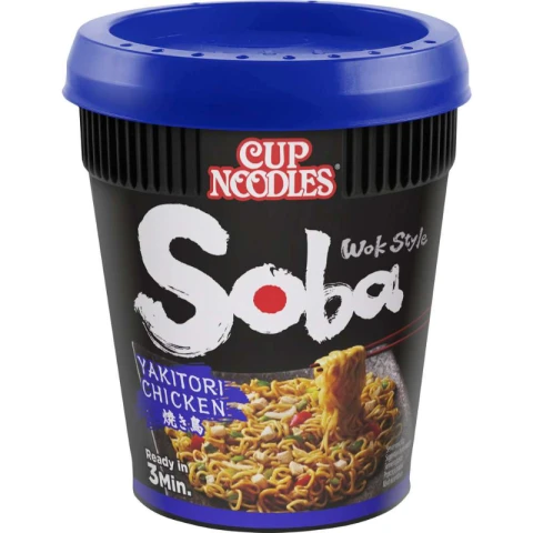 Nissin Soba Yakitori Chicken Cup 90g