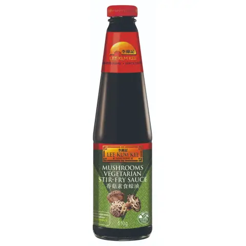 LKK MUSHROOM VEGETARIAN STIR FRY SAUCE 510g 李錦記香菇素食蠔油 510g