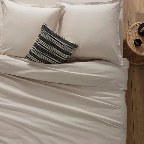 Atmosphera Single Person Duvet Cover - 140 x 200 cm - Cotton