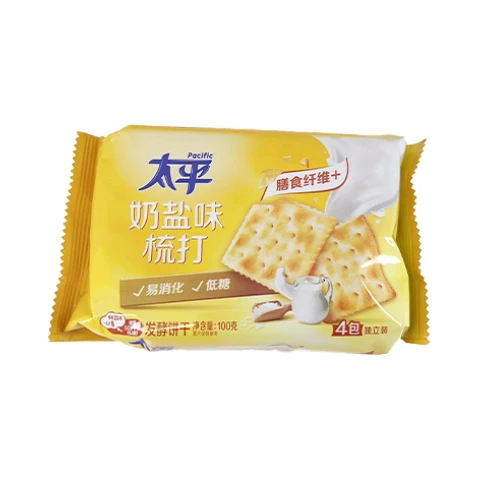 PF Saltine Cracker-Milk 太平梳打餅-奶鹽100g