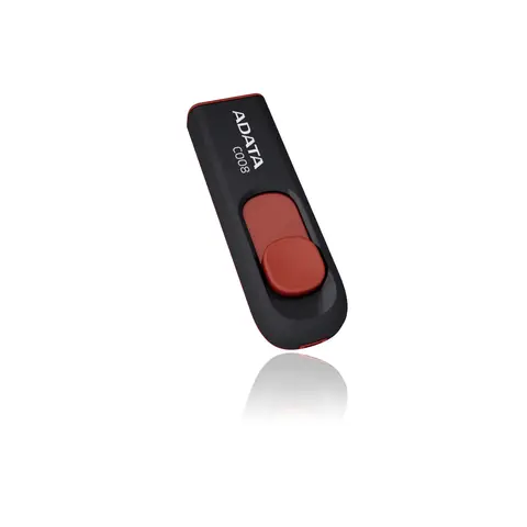 ADATA 32GB C008 USB flash drive USB Type-A 2.0 Zwart, Rood