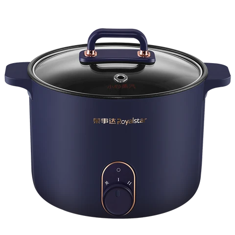Royalstar Electric Cooking Pot 1.5L Serves 1-2 People φ18cm Electric Wok Multifunction Pot 1.5 L