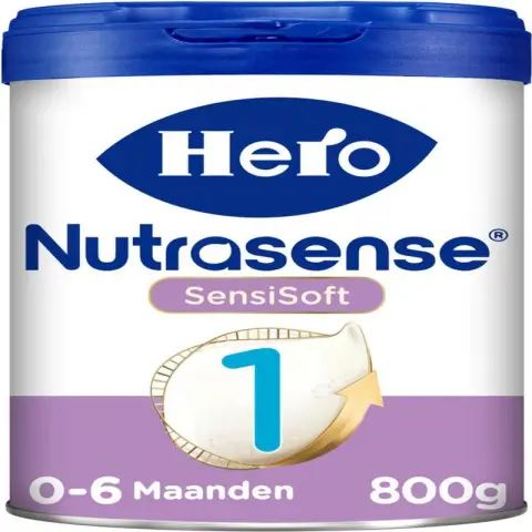 Hero Baby by Nutrasense Infant Formula 1 with Milk Fat 0-6 Months 800 gr