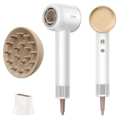 Dreame Glory Combo - Hair Dryer - 110,000 RPM 3 Heat Settings Negative Ions Foldable