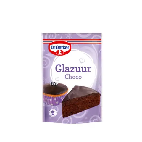 Dr. Oetker Spiegelglanz Choco für Muffins 100g