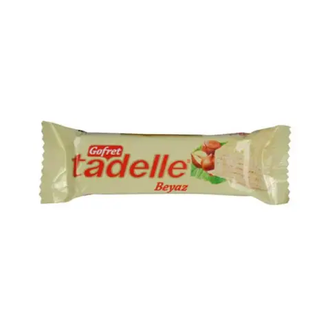 Tadelle White Chocolate Wafers 35 g