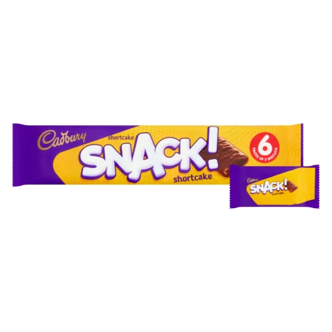 Cadbury Snack Shortcake 6 Pack