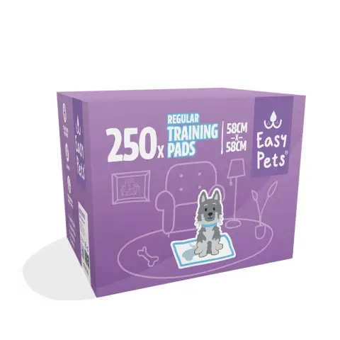 EASYPETS PUPPY PADS 58X58CM 250ST