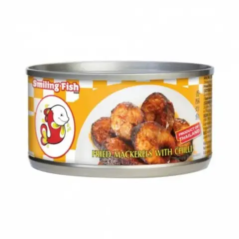 Smiling Fish Maquereau frit au piment Smiling Fish 90g