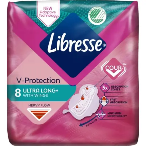 Libresse Everyday Instant Long Tampons with Wings 8pcs