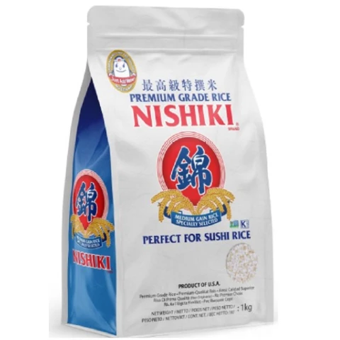 NISHIKI RICE MUSENMAI (MEDIUM GRAIN) 2.5KG 锦字免洗米 2.5 公斤