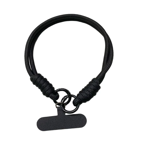 Mobile phone lanyard F1 wrist model black