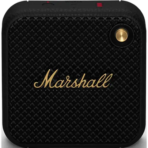 Marshall Willen Haut-parleur Bluetooth portable sans fil étanche à la poussière et à l'eau Noir