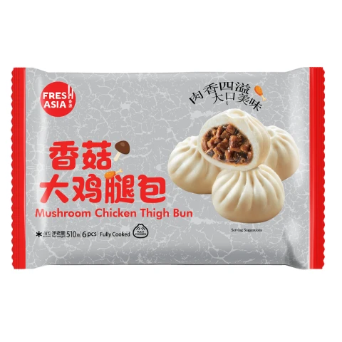 Freshasia Pain de cuisse de poulet aux champignons shiitake FRESHASIA 510 g