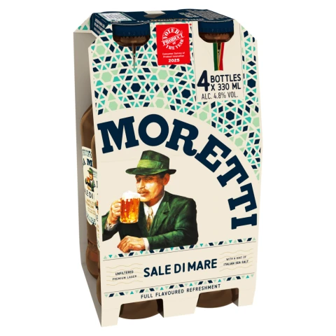 Moretti Sale Di Mare 4 x 330ml