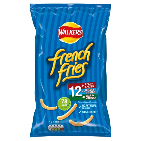 Walkers French Fries Variety 12 x 18g