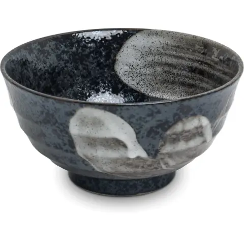 KOM Edo Japanische Keramikschale - Anson Blumenmuster Ø17cm*H8,7cm