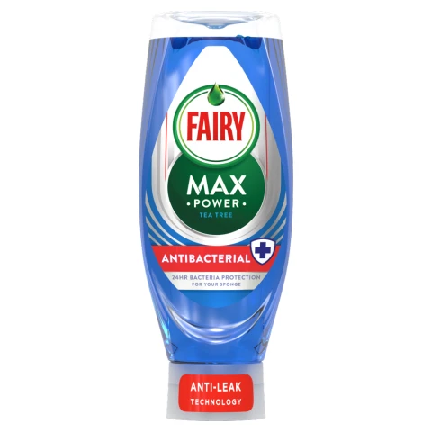 Fairy Max Power Washing Up Liquid Antibacterial 640ML