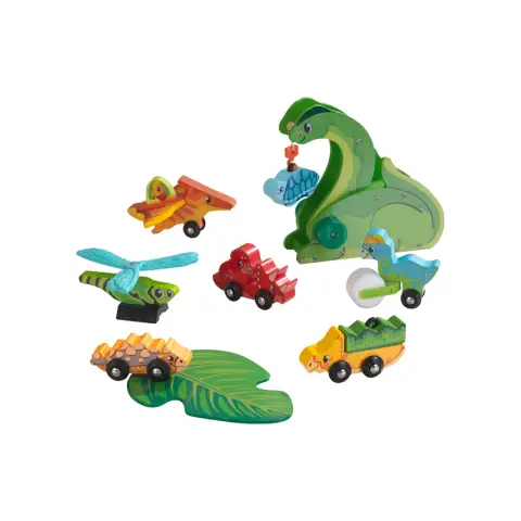 KidKraft Adventure Tracks Dino World: Prehistoric Pals Pack