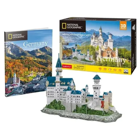 CUBIC FUN 3d Puzzle NG Neuschwanstein Castle