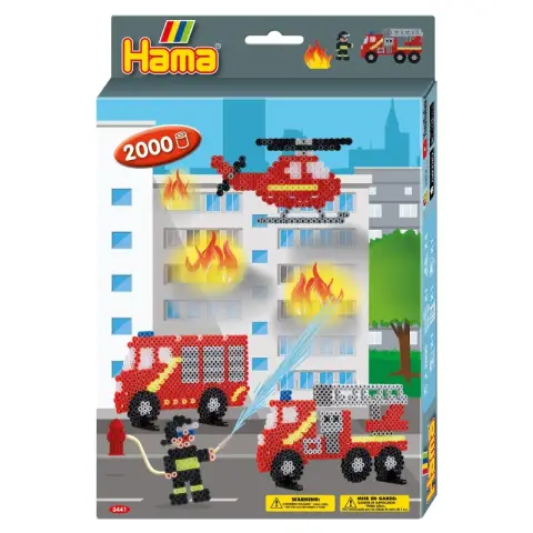 Hama 3441 Fire Fighters 2000pcs