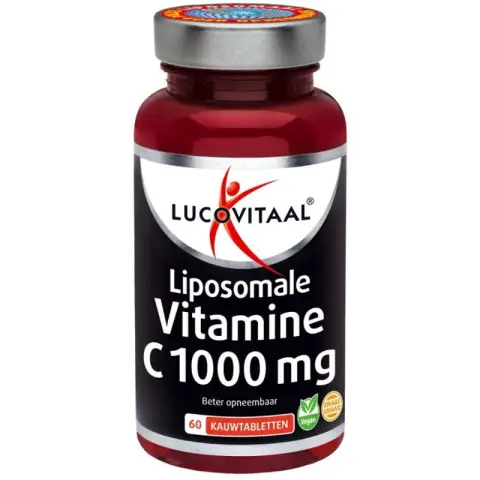 Lucovitaal Vegan Vitamin C 1000mg High Absorption Chewable 60 Tablets