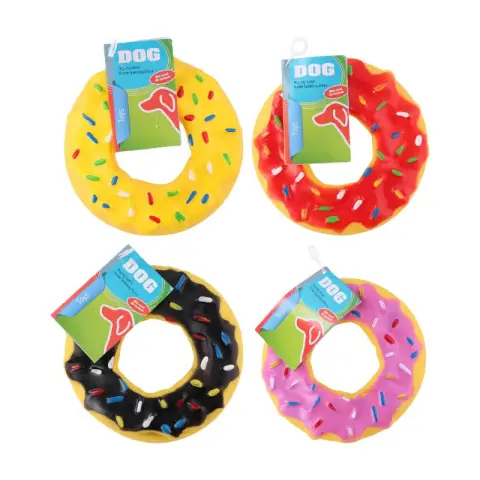 Hundespielzeug Donut 4as