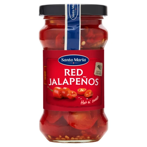 Santa Maria Red Jalapenos 200g