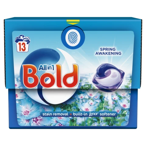 Bold All-in-1 PODS Washing Liquid Capsules 13 Washes, Spring Awakening