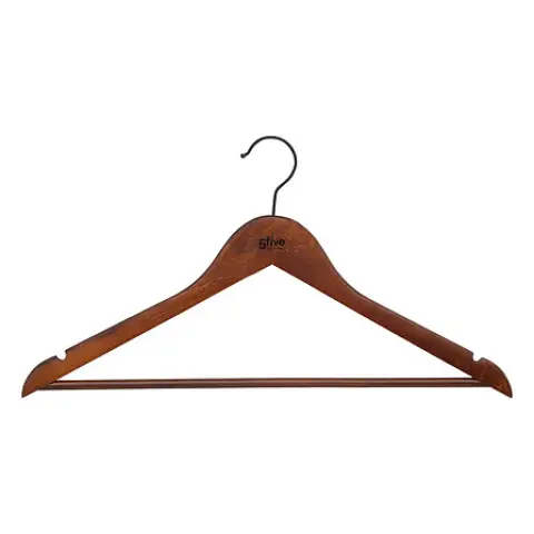 5Five Maple Kledingrekken Houten Kledingrekken Droogrekken - Set van 2