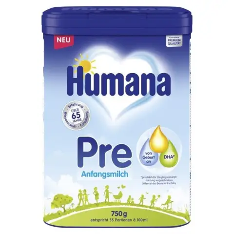 Humana Anfangsmilch UPL PRE 750 g