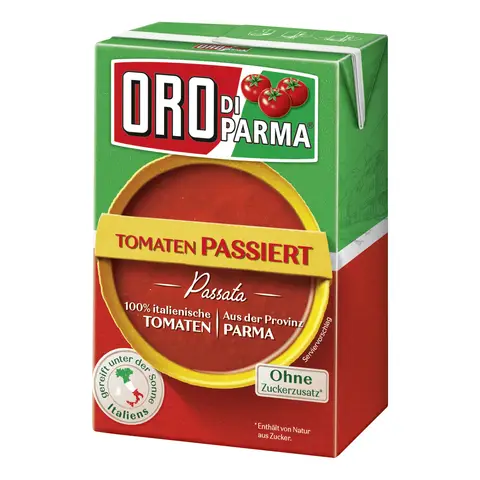 Oro di Parma Tomaten passiert Combibloc 400 g