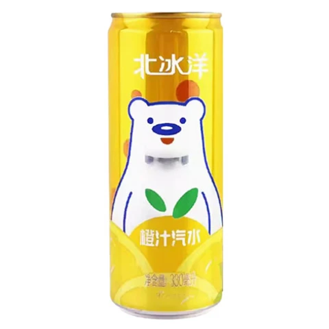 BBY Orange Soda 北冰洋橙汁汽水330ml