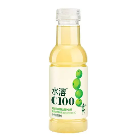 Nongfushanquan Water Soluble C100 Green Peel Orange Flavour 1*15*445ml