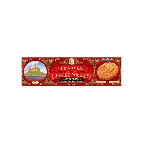 La Mère Poulard Chocolate Chip Shortbread 125g