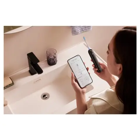 MOVA Fresh Pro elektrische tandenborstel 3D Clean Tech 30 dagen accuduur Zwart