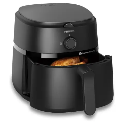 Philips NA130/00 - Air Fryer - 6.2 L Capacity, 1700 W, Black, Stand-alone
