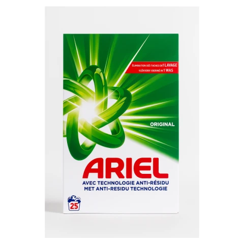 Ariel Powder Detergent Original 1.375 kg 25 washes Classic