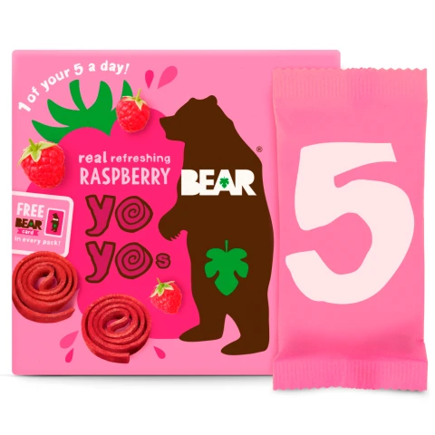 Bear Raspberry Yoyo 5x20g