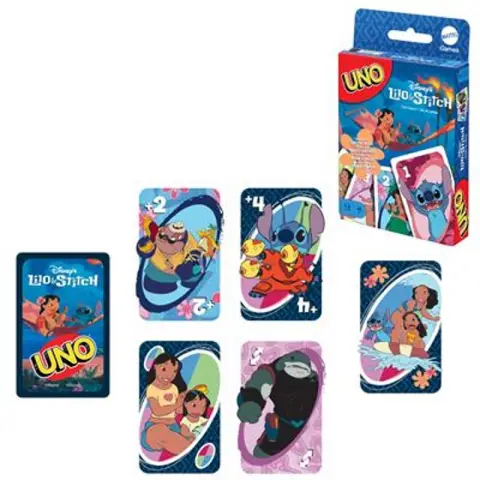 Mattel Uno Lilo And Stitch