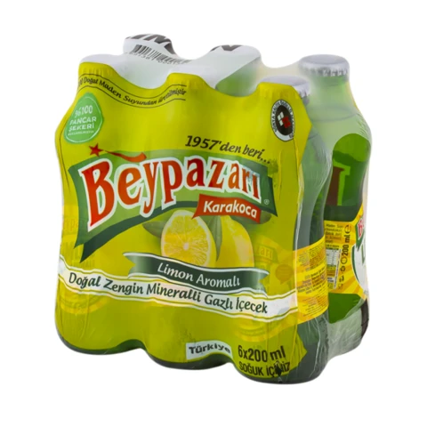 Beypazari Mineralwasser mit Zitronengeschmack 6*200ml [Neu eingetroffen]
