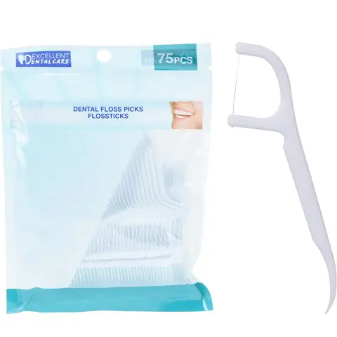 Dental Floss 75pcs In Bag