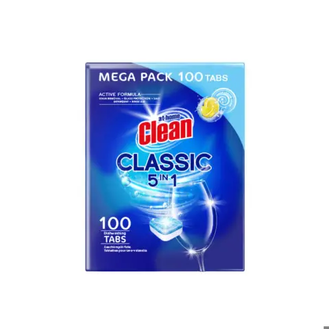 At Home At Home Dishwasher Tablets 5in1 Classic Lemon 100 pieces