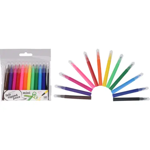 Marker-Mini-Set 12 Stück