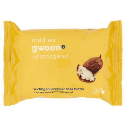 Gwoon Feuchtes Toilettenpapier 40 Blatt