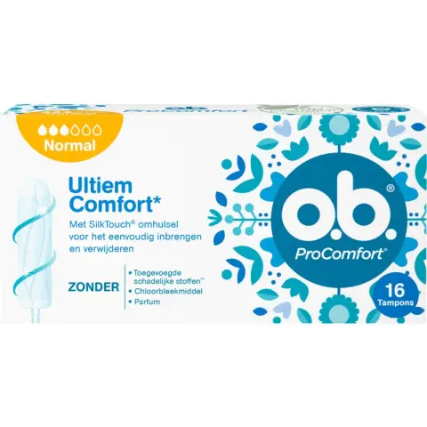 OB ProComfort Tampons Normal 16St