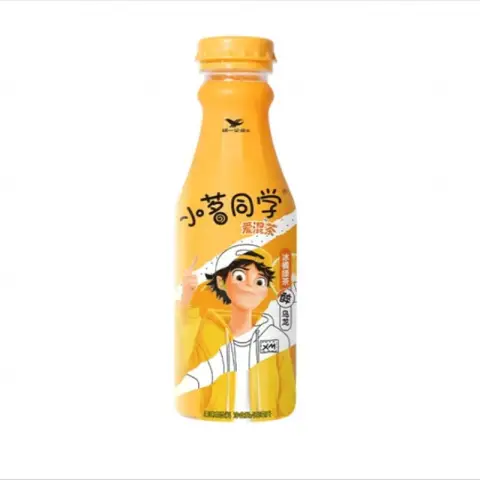 TONGYI Xiaomingdian (Thé vert glacé à l'orange) 480 ml【Vendu uniquement en France, Belgique, Luxembourg】