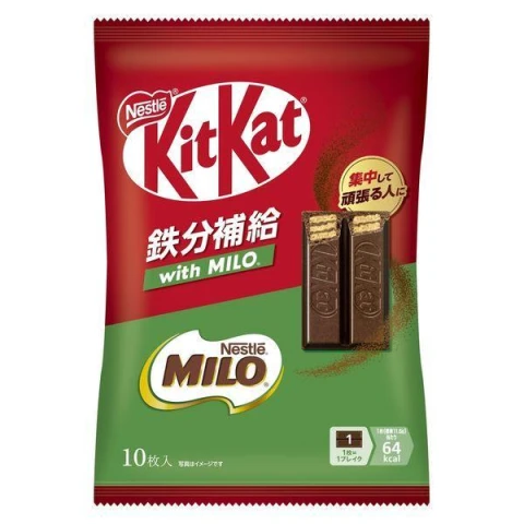 Nestle Kitkat & Milo Chocolate Cookies 116g/pack 奇巧美祿威化饼乾 116g/袋