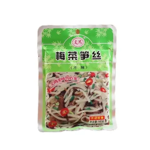 Wenhong Eingelegtes Gemüse und Bambussprossen (nicht scharf) 140 G